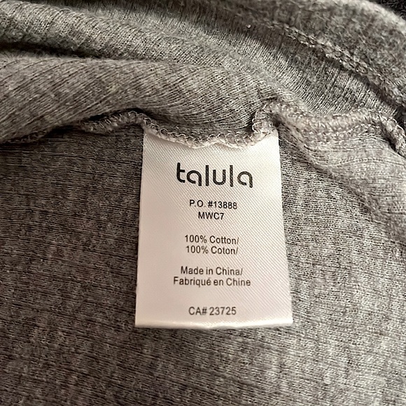 ARITZIA Talula Lace-Trimmed Ribbed Tank Top // Size L - Picture 4 of 5